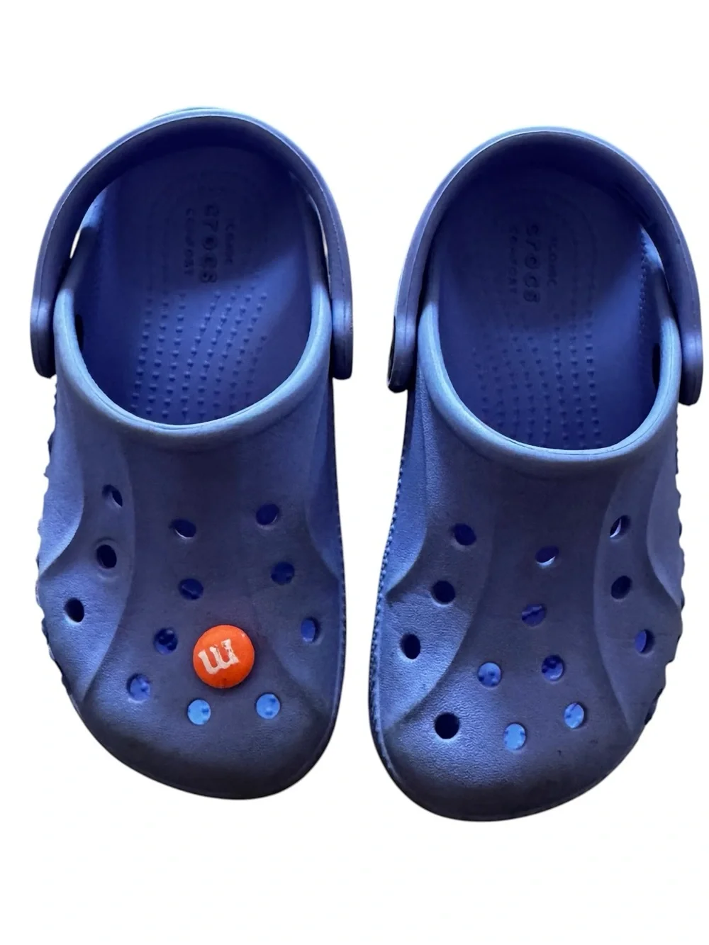Kids Purple Crocs Sz10